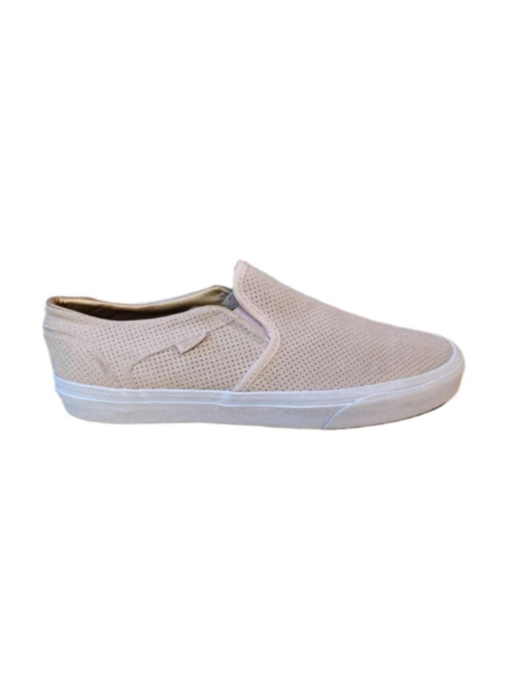 Vans Asher Perforated Womens Slip On Shoes Size 11 Women's